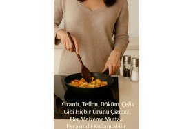 Resim 3'lü %100 Doğal Çizme Yapmaz Ceviz Ağacı Ahşap Mutfak Seti – Maşa, Kaşık, Kevgir 