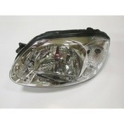 Resim AYFAR 2003-2005 Hyundai Accent Admire Far Lambası Sol Elektrikli-Motorsuz Beyaz Sinyalli (H4) (Ayfar) (Ade 