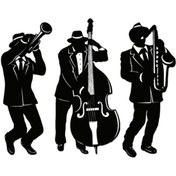 Resim Genel Markalar Caz Müzik Temalı Oto Motor Laptop Duvar Folyo Sticker (TİP 3) 10x8 Cm 