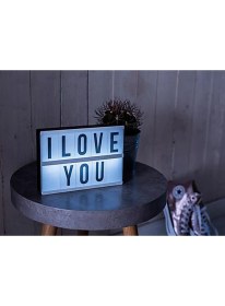 Resim Out Of The Blue A5 LED Light Box Işıklı Yazı Panosu 