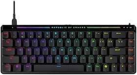 Resim ASUS ROG FALCHION ACE HFX 65 ANALOG OYUN KLAVYESİ, YAĞLANMIŞ ROG HFX MANYETİK ANAHTARLAR,DOKUNMATİK PANEL, 8000 HZ POLLING RATE, BEŞ KATMANLI YALITIM VE CONTALI MONTAJ, ABS TUŞ KAPAKLARI. 