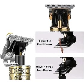 Resim Movzer Seyahat Berber Jilet Tıraş Makinesi X-Max Çizim Tıraş Makinesi 