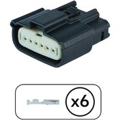 Resim Konnektör 6 Pin Kablosuz 