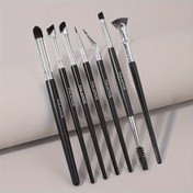 Resim MAANGE 7'li Göz Fırçası Seti, Kaş Fırçası, Eyeliner Fırçası, Göz Farı Fırçası, Yumuşak Lifli Makyaj Fırçası, Seyahat İçin Kolay Taşınabilir Makyaj Fırçası, Başlangıç Araçları Hediye Temel Makyaj Fırçası, Okul Makyaj Fırçası 