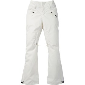 Resim Burton Marcy High Rise High Stretch Pants Kadın Beyaz Snowboard Pantolonu 