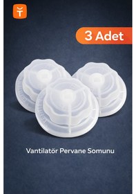 Resim 3 Adet Vantilatör Pervane Somunu 