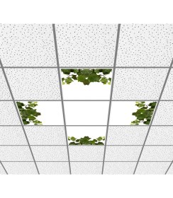 Resim Gök Panel 60X60 LED Panel Aydınlatma Desenli 3x3 5 Li Grup Özel Seri 46511478SA 