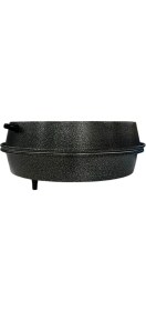Resim Yognetic Büyük Boy Elektrikli Tandır | Ekmek Yapma Makinesi | Çok Amaçlı Pişirici - 50 CM | GRİ 