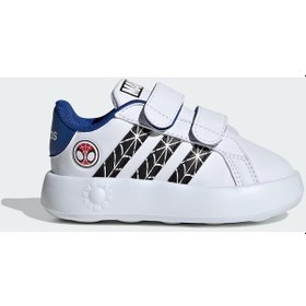 Resim Adidas Grand Court Spider Man Cf I Çocuk Günlük Spor Ayakkabı C-adııd8017p10a00 Beyaz 