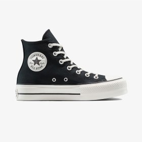 Resim Converse Chuck Taylor All Star Lift Platform Floral Kadın Siyah Sneaker A15534c Siyah 