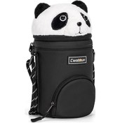 Resim Springsun Sevimli Panda Desenli Sony/canon/fuji Lens Korumalı Çanta - Su Geçirmez, Çizilmeye Dayanıklı 