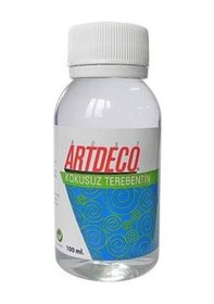 Resim Artdeco Terebentin Tiner 100 Ml Kokusuz - Şeffaf 