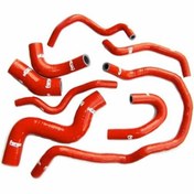 Resim VW Golf 6R, VW Golf 5 GTI, Audi S3 8P, Leon Cupra 1P – Forge Motorsport Soğutma Sıvısı Silikon Hortum Seti Kırmızı 