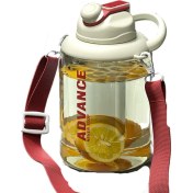 Resim Maryun Büyük Kapasiteli Su Bardağı Erkek Yüksek Sıcaklığa Dayanıklı Plastik Şişe Spor Su Şişesi Büyük Ton Tonluk Kova Yaz Büyük Göbek Uzay Kupası (Yurt Dışından) 