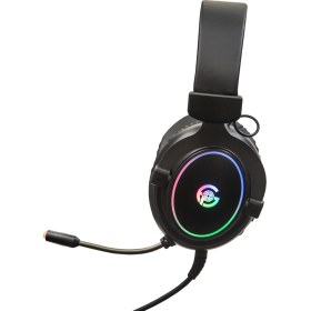 Resim Performax COCKPIT Siyah USB 7.1 Surround RGB Aydınlatma Gaming Mikrofonlu Oyuncu Kulaklığı 
