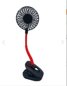 Resim mikudesign Portatif Işıklı Mini Klipsli Fan Uyumlu Araç Vantilatörü 