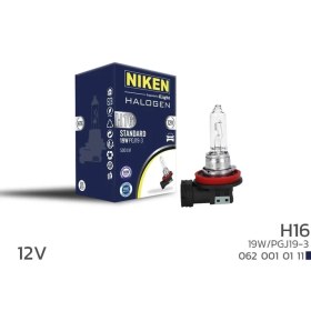 Resim Niken 12V H16 19W Halojen Ampul PGJ19-3 
