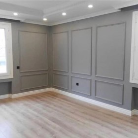 Resim Decogold Açık Gri Boyanabilir Çıta Hazır KESIM(ANKA141) 