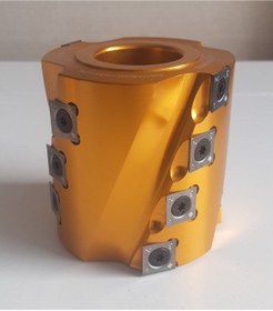 Resim RONİA Dört Taraflı Planya ve Ağaç İşleme Karbür Uçlu Spiral Kesici80mm 