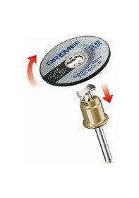 Resim Dremel Ez Speedclic: Taşlama Diskleri (Sc541) 2'Li - 2615S541JA 
