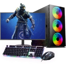 Resim ROGAME INTEL i3 13100F 16GB 240SSD 1TB HDD 12GB RTX3060 24" Mon. (Gaming SET) 