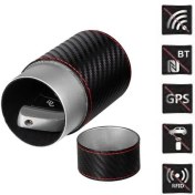 Resim 9X5CM Araba Anahtarı Sinyal Engelleyici Faraday Çantası - Sinyal Engelleme Çantası Kalkanlı Kılıf Cüzdan Case I D Kartı Için (Yurt Dışından) 