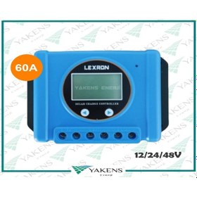 Resim Lexron 60 Amper 12/24/48V Solar Pwm Şarj Kontrol Cihazı 60A 12/24/48 Volt Regülatör 