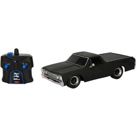 Resim Mey İthalat 8429 1:16 Fast & Furious 1967 Chevrolet El Camino Usb Şarjlı Uzaktan Kumandalı Araba Siyah 