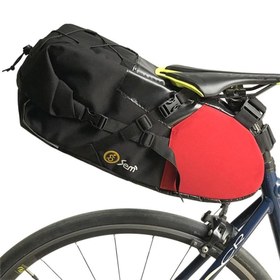 Resim Reyo Sem Çanta Bikepacking Sele Altı Büyük Çanta L - Kırmızı 