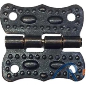 Resim Papatya Menteşe - Küçük 20X20 Mm, Antik, 1 Adet 