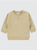 Resim Civil Baby Erkek Bebek Sweatshirt 6-18 Ay Sütlü Kahve 