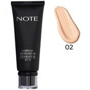 Resim Note Luminous Moisturizing Fondöten 02 Natural Beige 30ml 