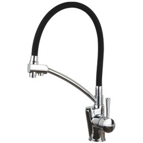 Resim Movecci Dual Flow Çift Akışlı Eviye Bataryası Buton Kumandalı 