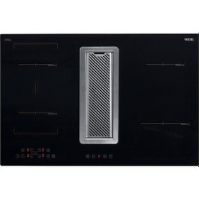 Resim Vestel AO-78430 S İndüksiyonlu Ankastre Cam Ocak 