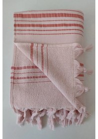 Resim Tek Yüzlü Pamuk Havlu Peştemal - Yavruağzı Yavruağzı 