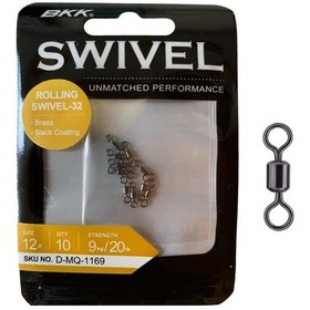 Resim Bkk Rolling Swivel-32 Fırdöndü No:12 10'lu Paket 
