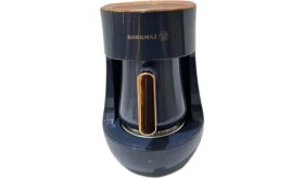 Resim Korkmaz A865-06 Otantik Türk Kahve Makinesi Mavi 