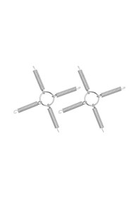 Resim Moveevo Metal Zincir Gergisi - 331g Ağırlık, 18.3x10.1x3cm Boyut, 2'li Paket 