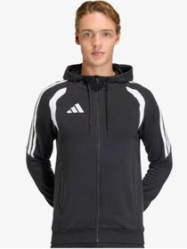 Resim Adidas Kf3321 Tiro26 League Sweat Full Zip Hoodie Erkek Sweatshirt Siyah 