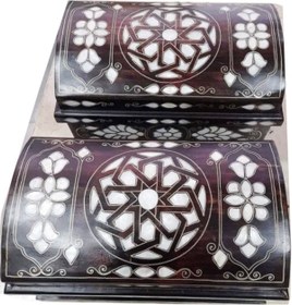 Resim Bozgeyik Sedefcilik Sedef Kakma Korsan Sandik,hediyelik Çeyiz Sandigi,yazma Sandigi,sakalışerif Sandığı,kutu 