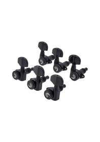 Resim Akustik Gitar Kulağı Siyah Machınehead 6 Ad 3+3 