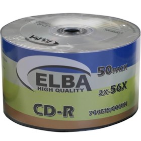 Resim Elba CD-R 700MB-80MIN 56x 50li Shrink 