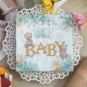 Resim 20 sayfa, 2025 yeni yumuşak emici baskılı Gençler peçeteleri, 24.99x24.99 cm - Doğum günü için uygun düğün, bahçe, parti dekorasyon peçeteleri, yemek odası, mutfak, kahve dükkanı dekorasyon malzemeleri 