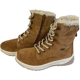 Resim Bot Kadın Diğer 14504 26j Jacalu Letaher Upper And Ppu Sole Cognac Kahverengi 