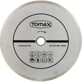 Resim Tomax Sürekli Elmas Fayans Kesici Daire Testere 115 x 2.0 x 22 mm 