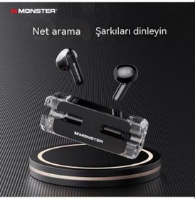 Resim Wealthglow Monster'ın Yeni Kablosuz Bluetooth Kulaklıkları Spor Kulak Içi E-spor Oyunlarında Gürültü Önleyici Kulaklıklar Qx1a9t 