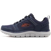 Resim Skechers Track Air Cooled Memory Foam Hafızalı Taban Erkek Günlük Spor Ayakkabı Lacivert 