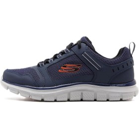 Resim Skechers Track Air Cooled Memory Foam Hafızalı Taban Erkek Günlük Spor Ayakkabı Lacivert 