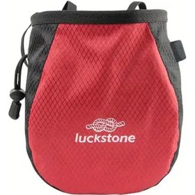 Resim Elmpaly Luckstone Talkum Çantası Kırmızı - Tırmanış Fitness Ve Açık Hava Sporları İçin Kırmızı 