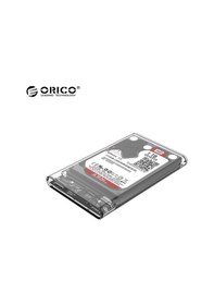 Resim 2.5 İnç Sata Usb 3.0 Harddisk Kutusu Şeffaf Orıco Sata Hdd Kutusu 